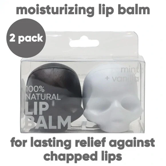 Rebels Refinery Skull Lip Balm 2 Pack - Picture 3 of 4